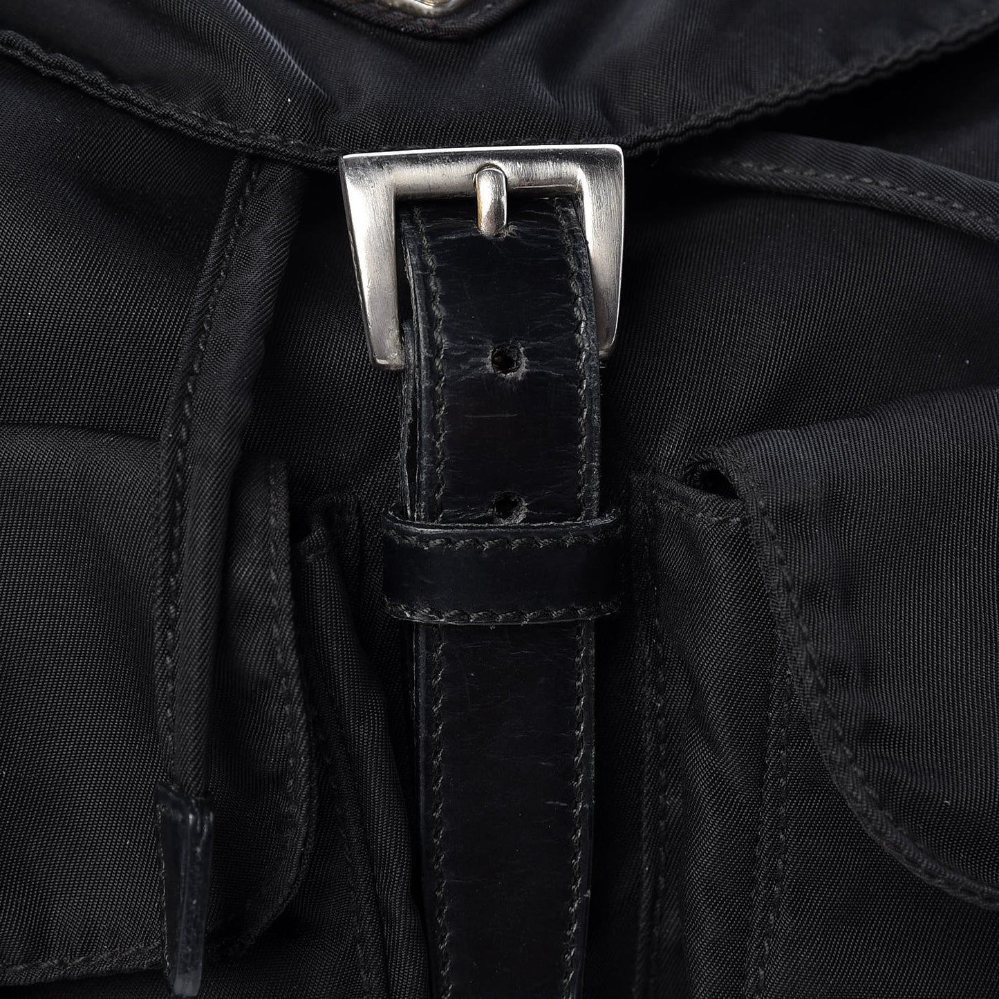 Tessuto Nylon Vela Small Backpack Black