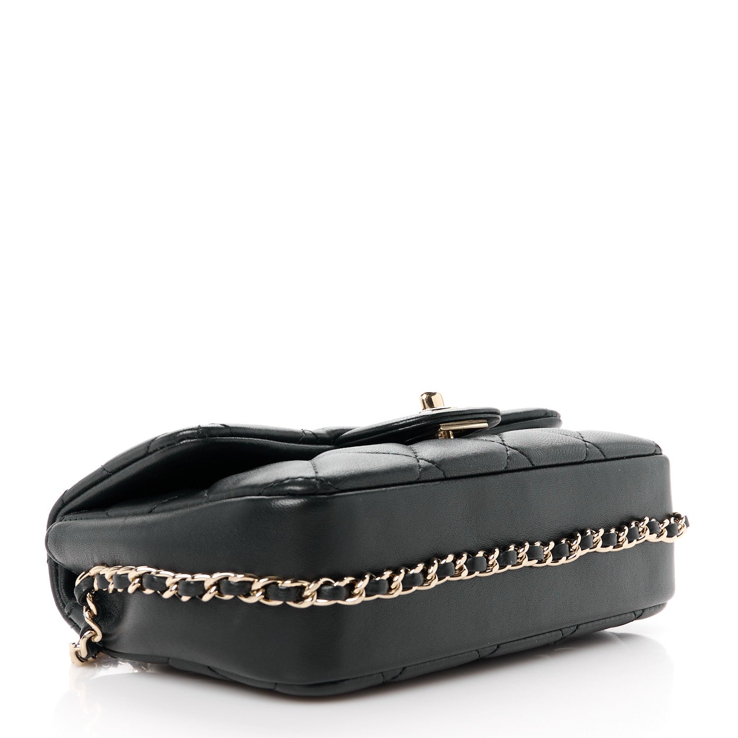 Chanel Lambskin Quilted Mini My Precious Flap Black 4 of 11