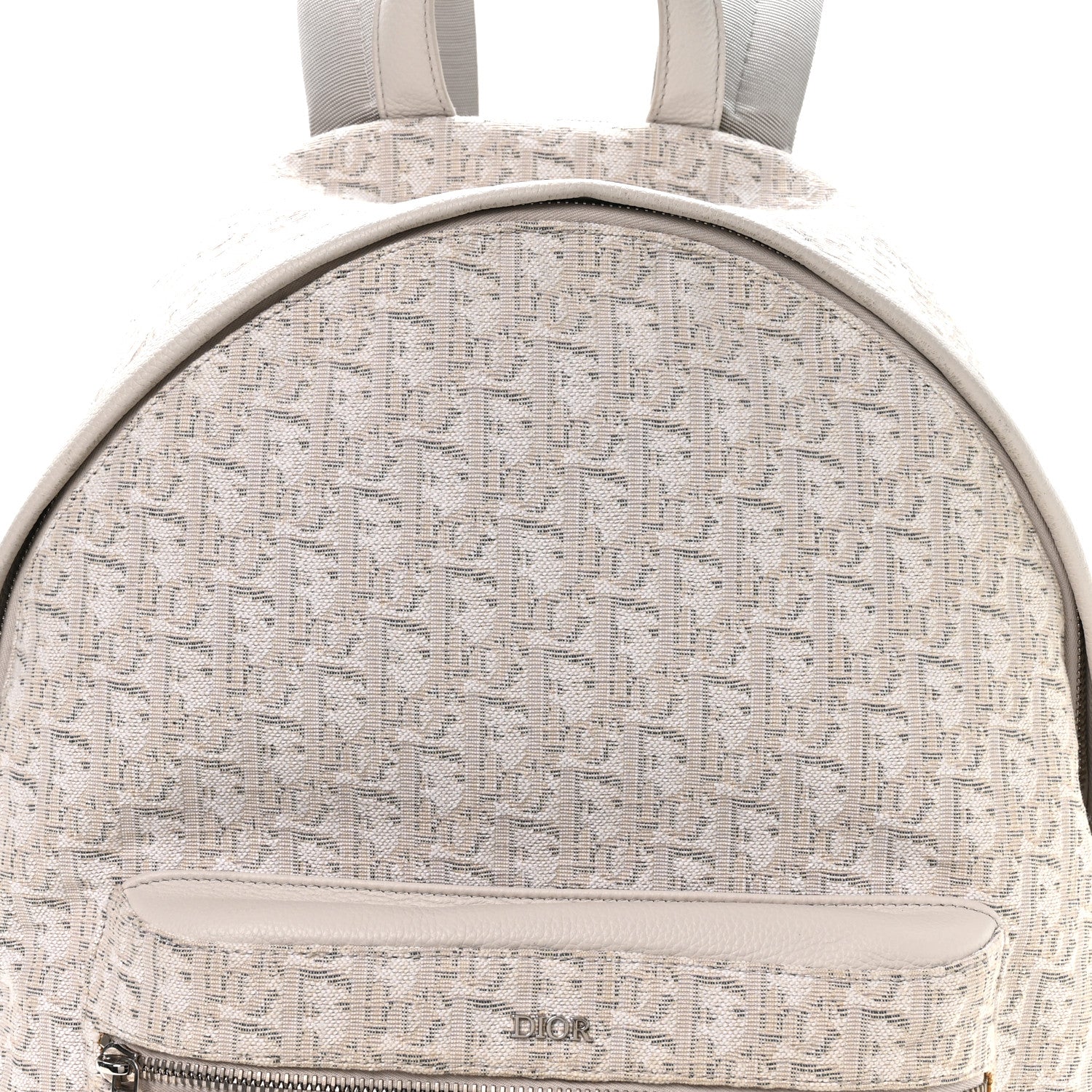 Christian Dior Oblique Calfskin Rider Backpack Beige 7 of 9