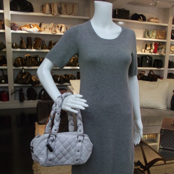Ligne Small Tote Bag White