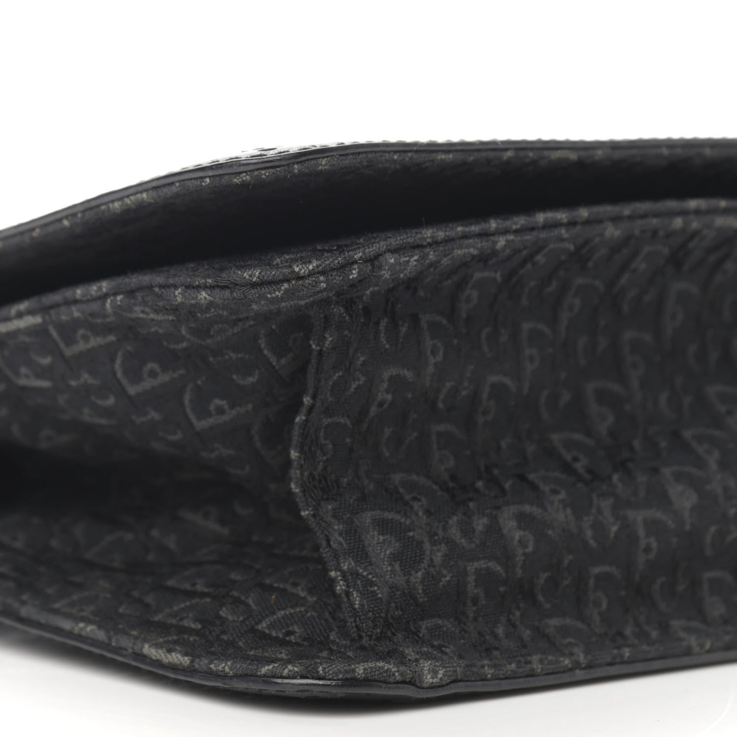 Christian Dior Monogram D Trick Shoulder Bag Black 9 of 13