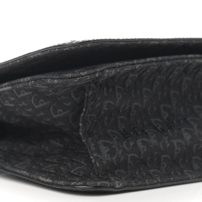 Christian Dior Monogram D Trick Shoulder Bag Black 9 of 13