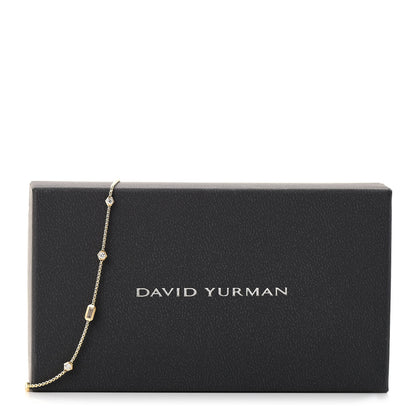 David Yurman 18K Yellow Gold Diamond Novella Necklace 5 of 5