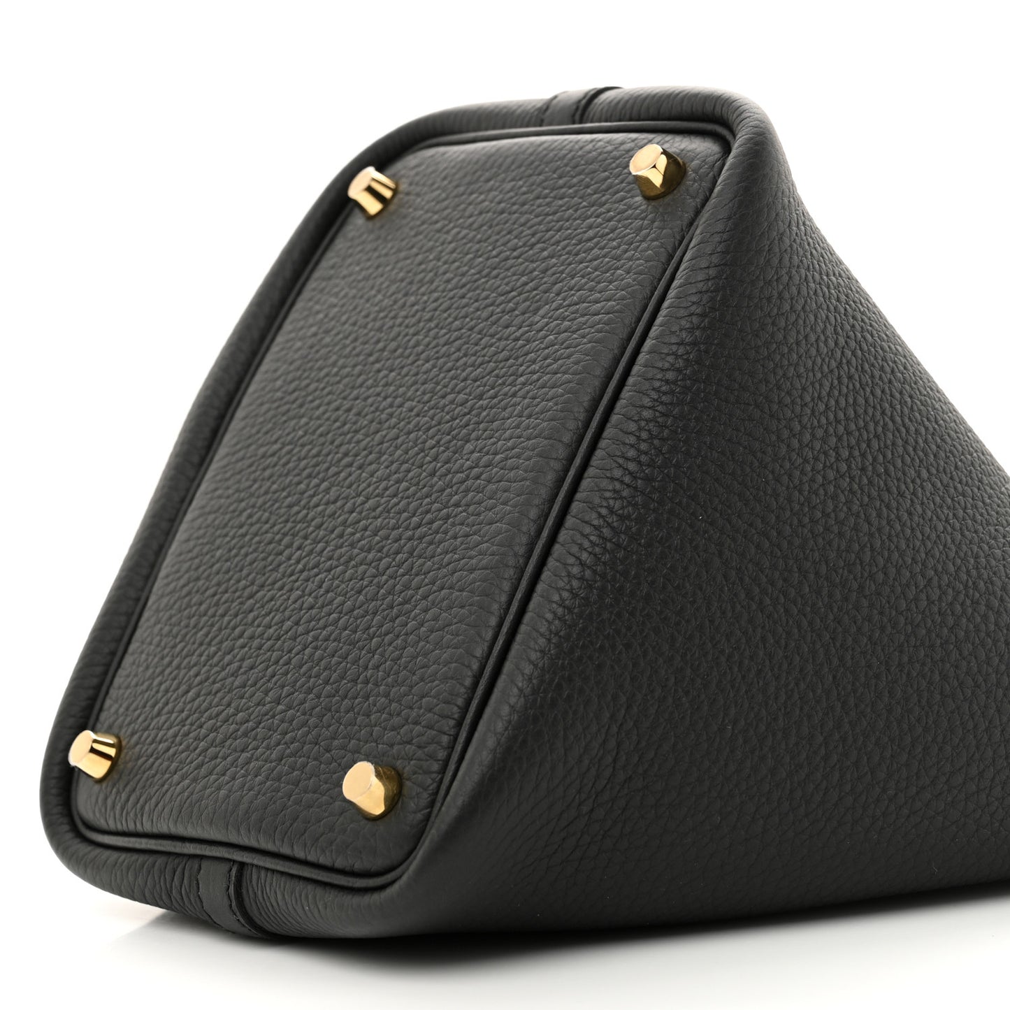 Taurillon Clemence Picotin Lock 18 PM Black