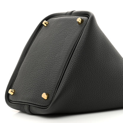 Hermes Taurillon Clemence Picotin Lock 18 PM Black 10 of 12