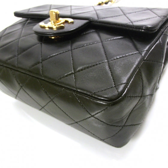 Chanel Lambskin Mini Flap Black 5 of 12
