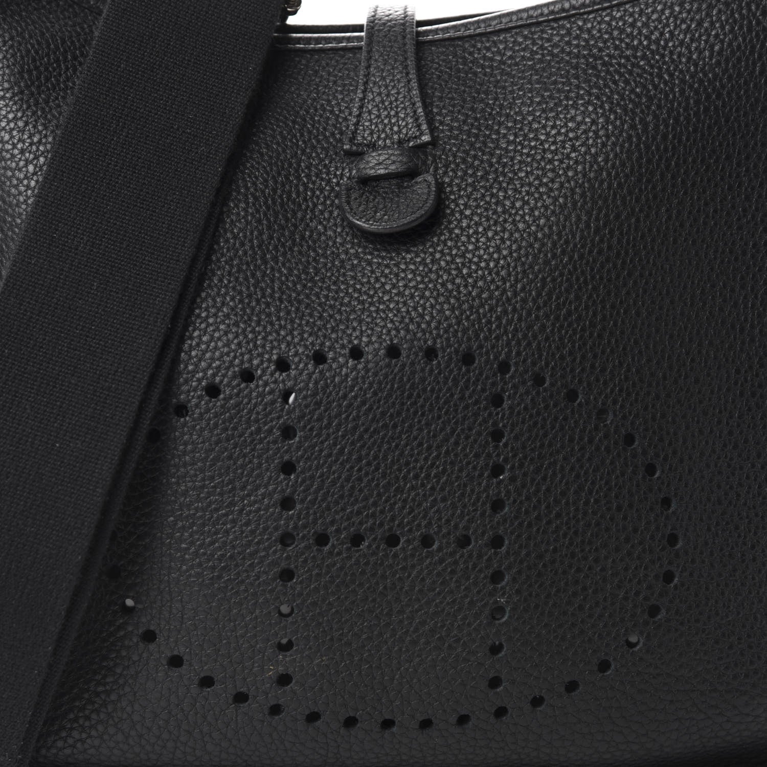 Hermes Taurillon Clemence Evelyne III PM Black 10 of 10