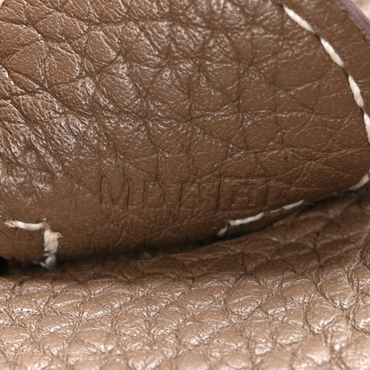 Hermes Taurillon Clemence Evelyne III PM Etoupe 6 of 10