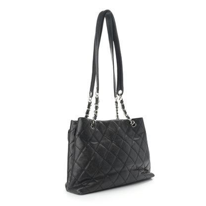 Chanel Caviar Quilted Flap Shoulder Bag Black 3 of 10