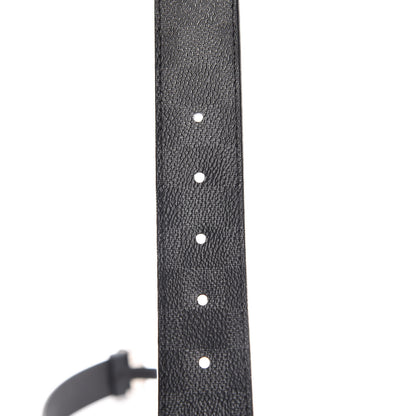 Louis Vuitton Damier Graphite Calfskin 35mm Belt 85 34 Black 7 of 9