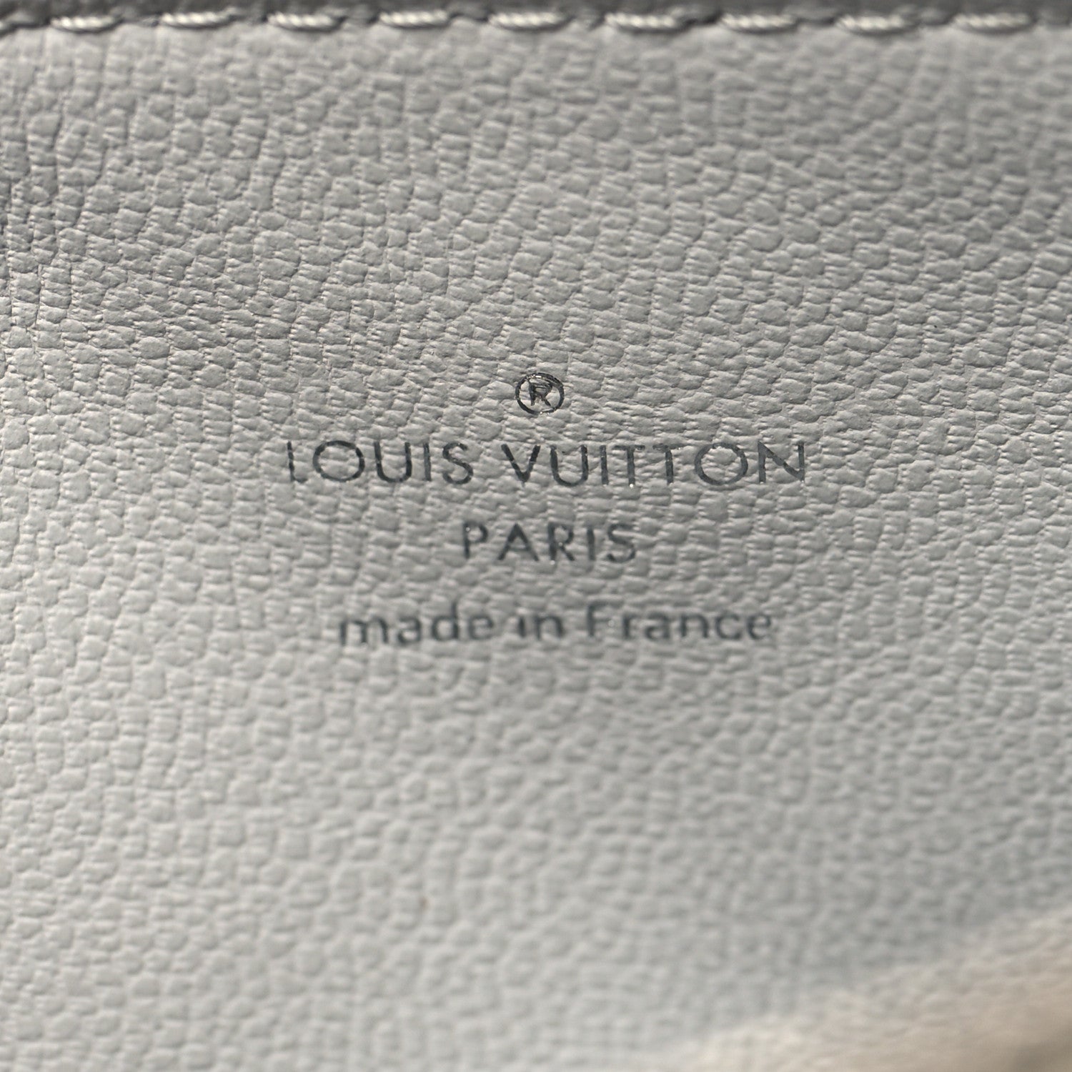 Louis Vuitton Lambskin Embossed Monogram Coussin PM Cream Grey 8 of 12