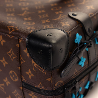 Louis Vuitton Monogram Tuffetage Soft Trunk Backpack PM Turquoise 10 of 11