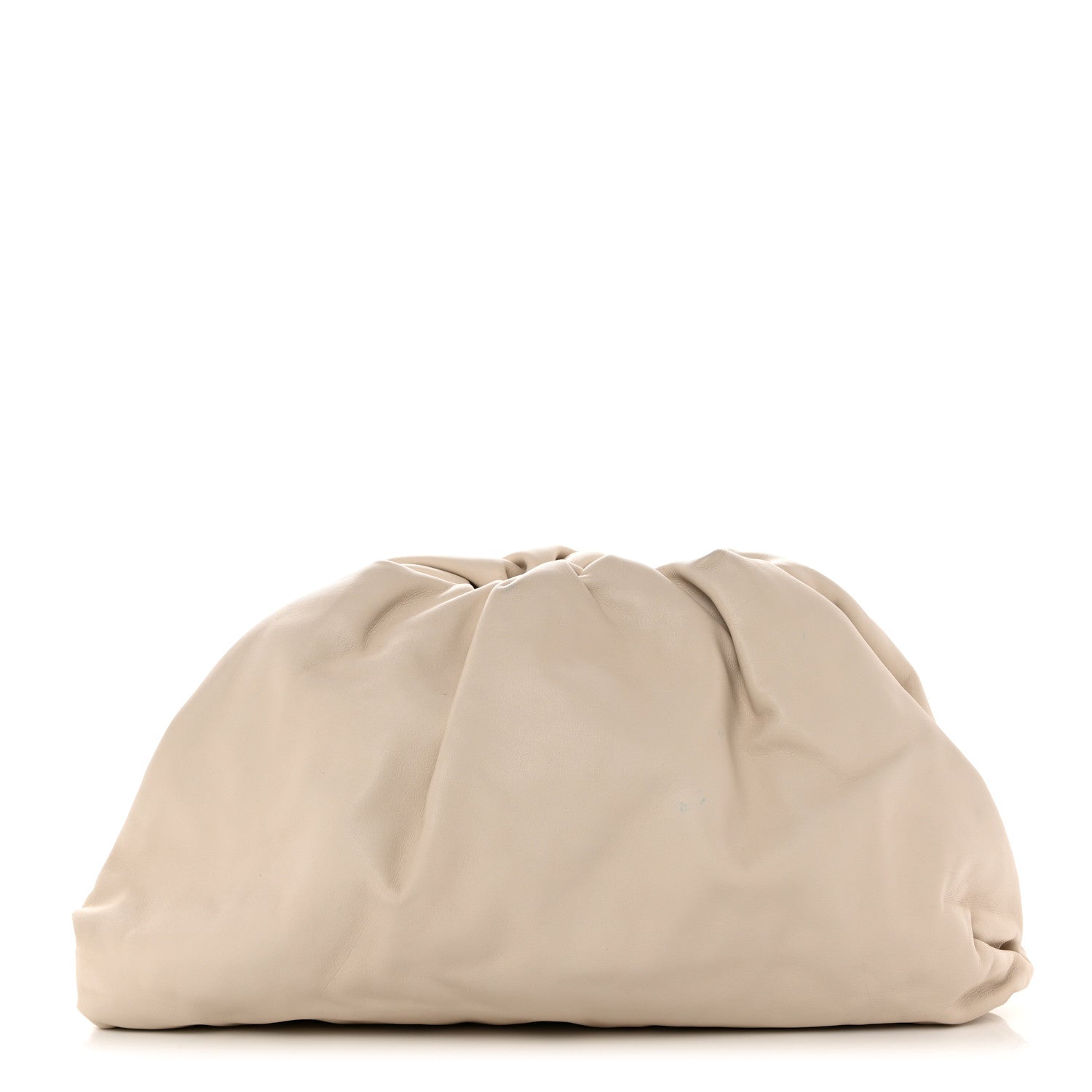 Bottega Veneta Smooth Butter Calf The Pouch Oversized Clutch Plaster 1 of 11