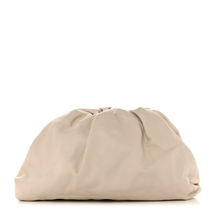 Bottega Veneta Smooth Butter Calf The Pouch Oversized Clutch Plaster 1 of 11