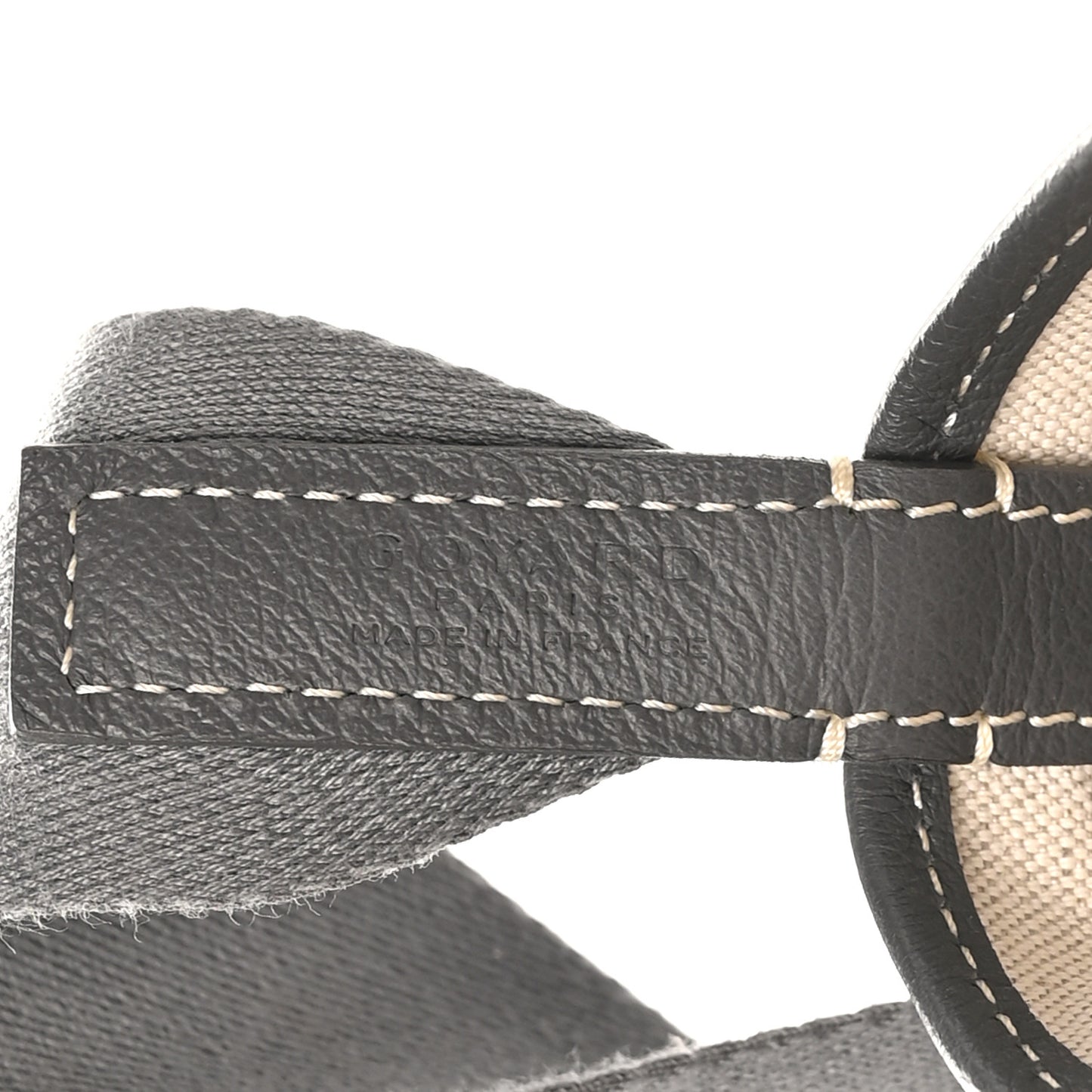 Goyardine Capetien Messenger Bag Grey