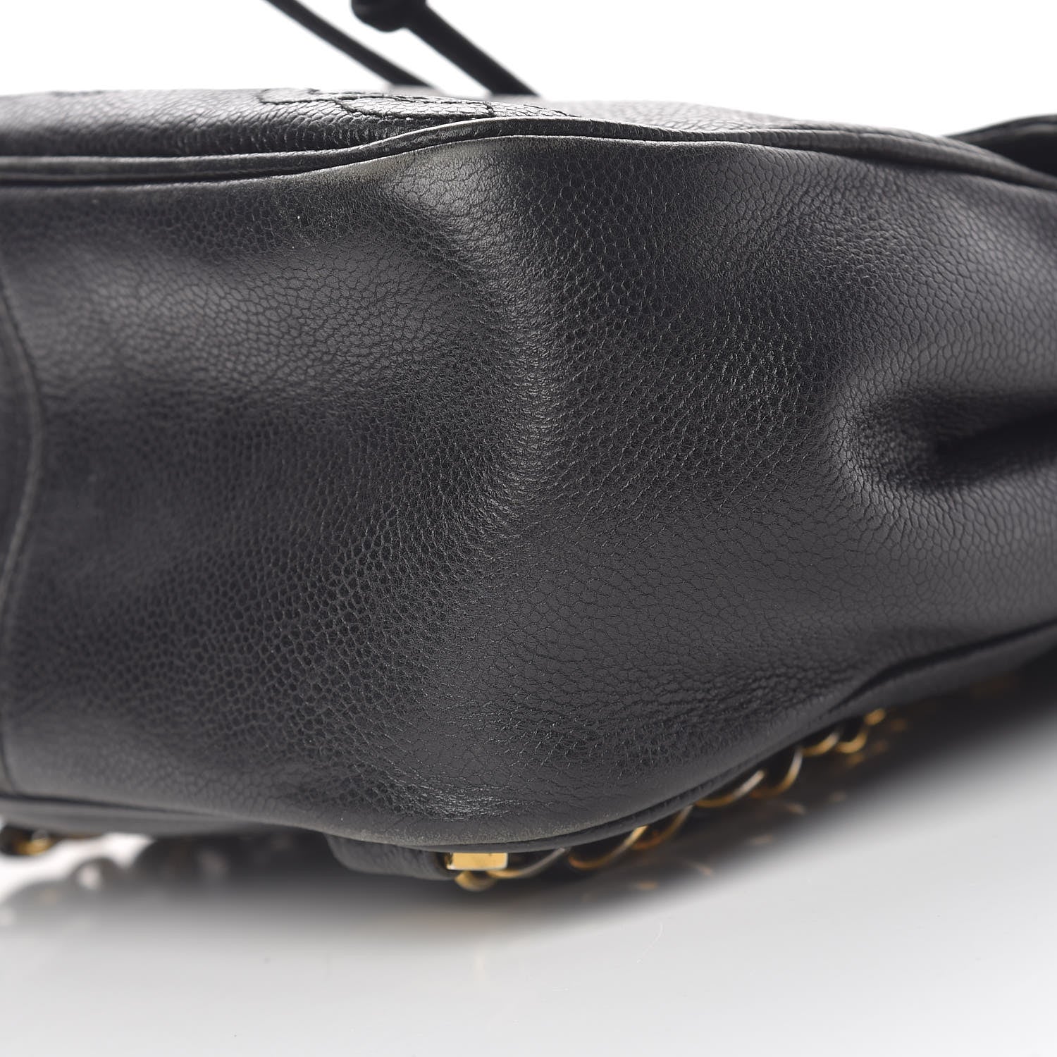 Chanel Caviar CC Backpack Black 12 of 13