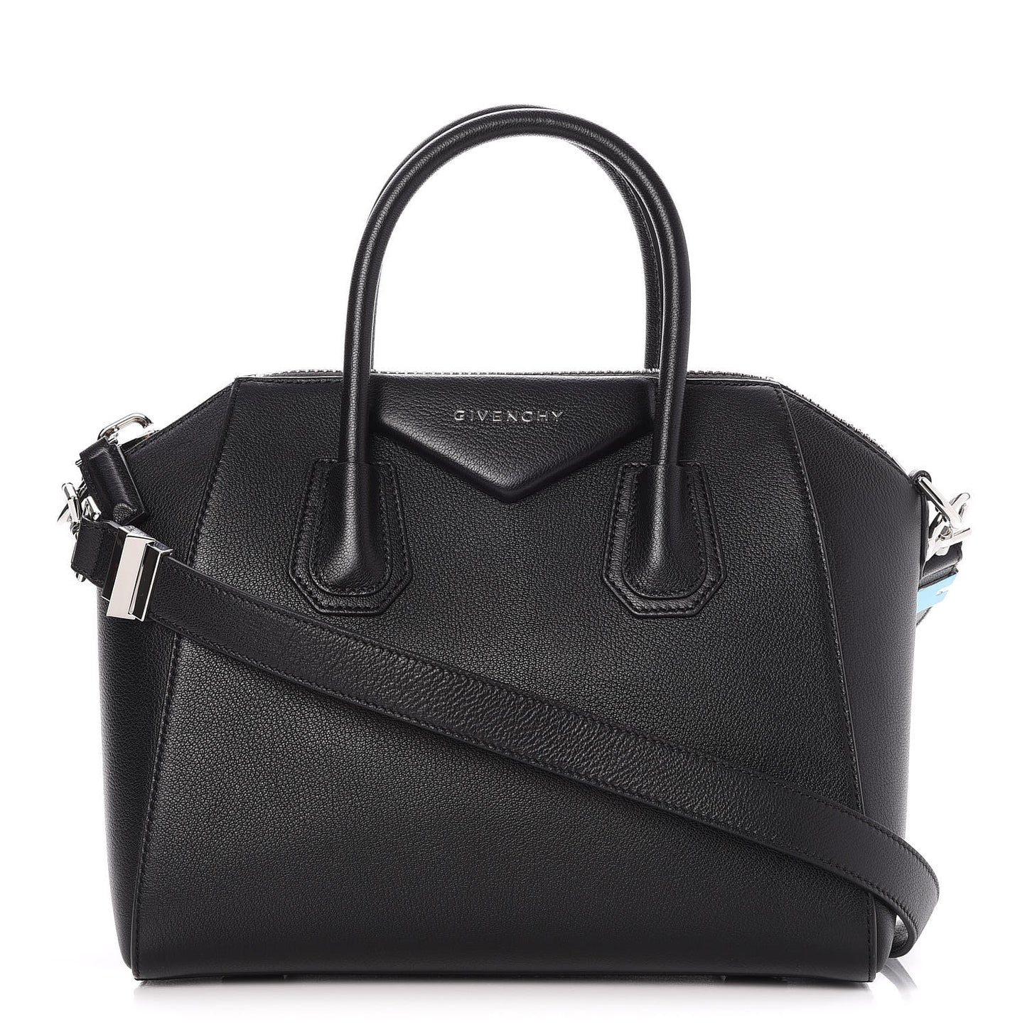 Sugar Goatskin Small Antigona Black