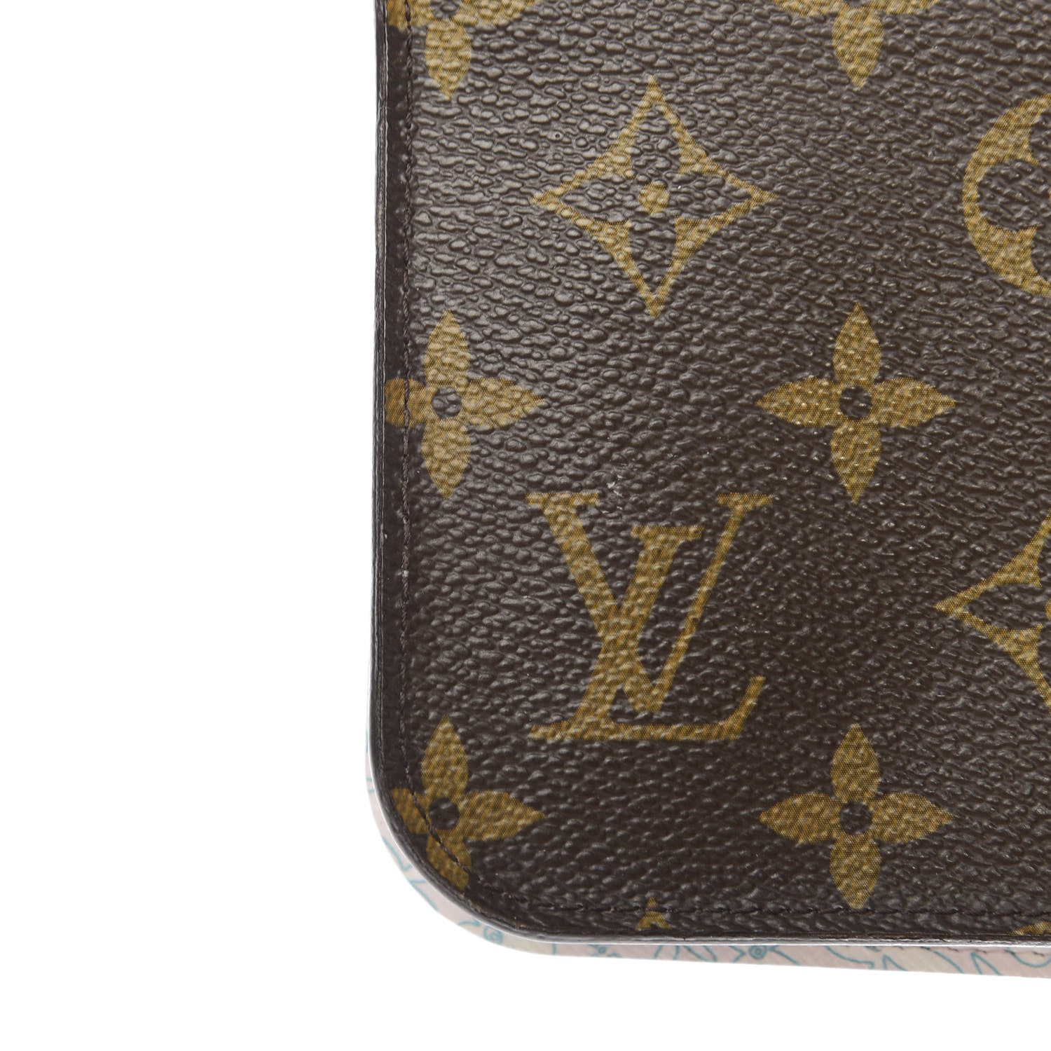 Louis Vuitton Monogram Fleuri Insolite Wallet Rose 7 of 8