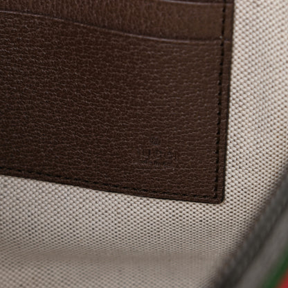 Gucci GG Supreme Monogram Web Small Ophidia Documents Holder Beige New Acero 5 of 7