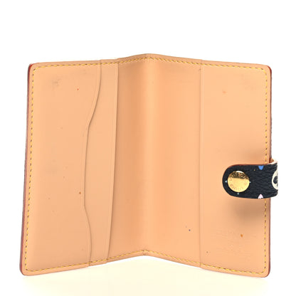 Louis Vuitton Monogram Multicolor Carnet de Bal Mini Agenda Cover Black 5 of 7