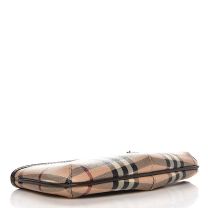 Burberry Haymarket Check Clara Pochette Chocolate 4 of 7