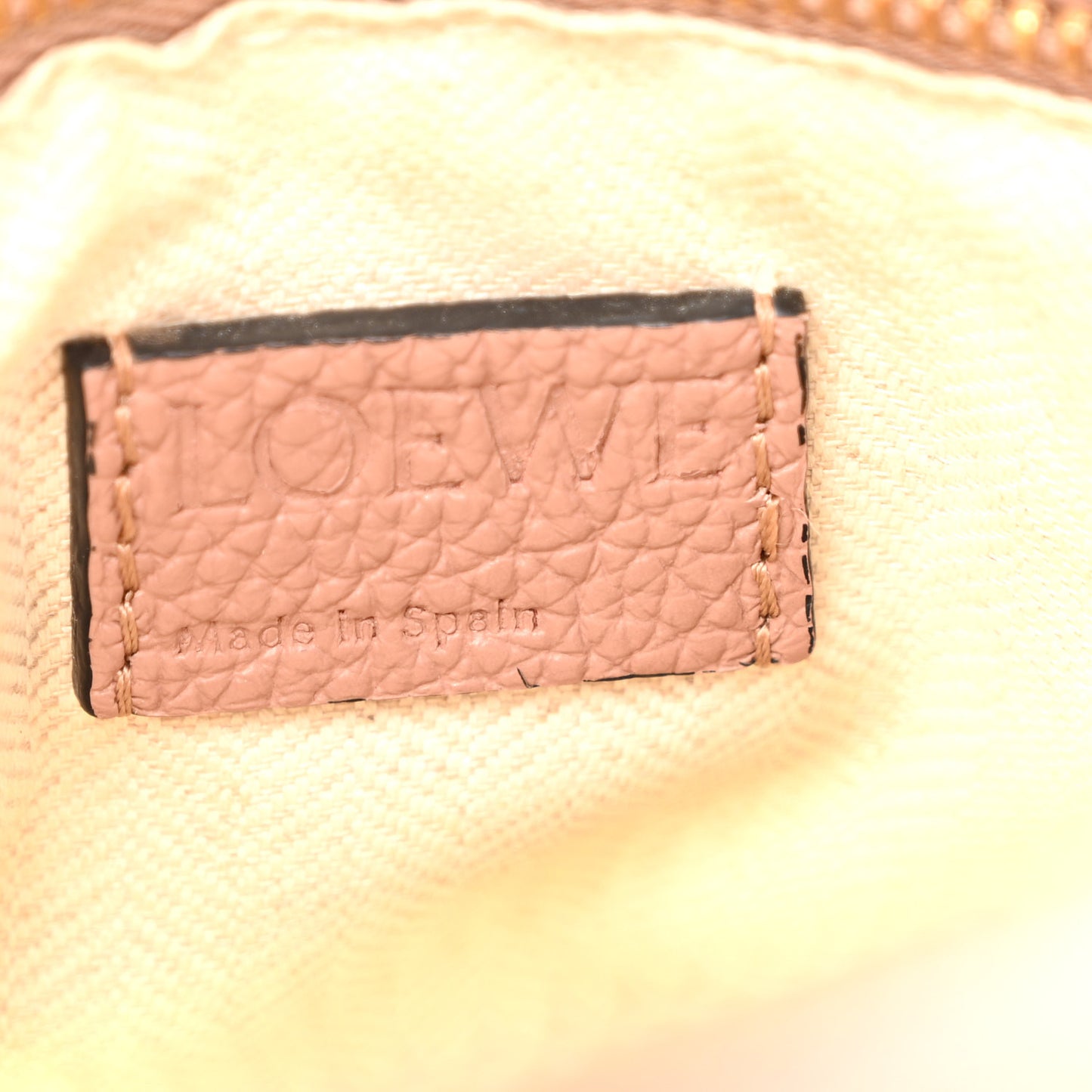 Grained Calfskin Small Puzzle Bag Dark Blush