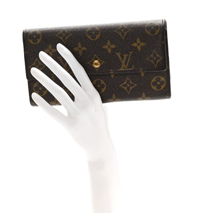 Louis Vuitton Monogram Porte Tresor International Wallet 2 of 7