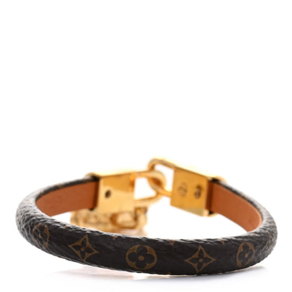 Louis Vuitton Monogram Petit Malle Charm Bracelet 17 3 of 8