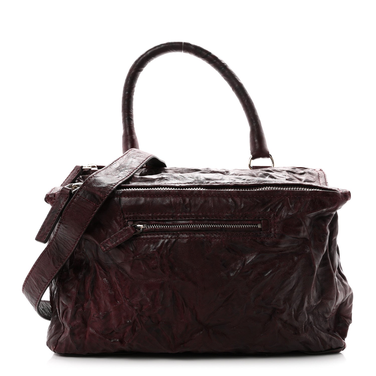 Givenchy Tumbled Sheepskin Medium Pandora Oxblood 1 of 10