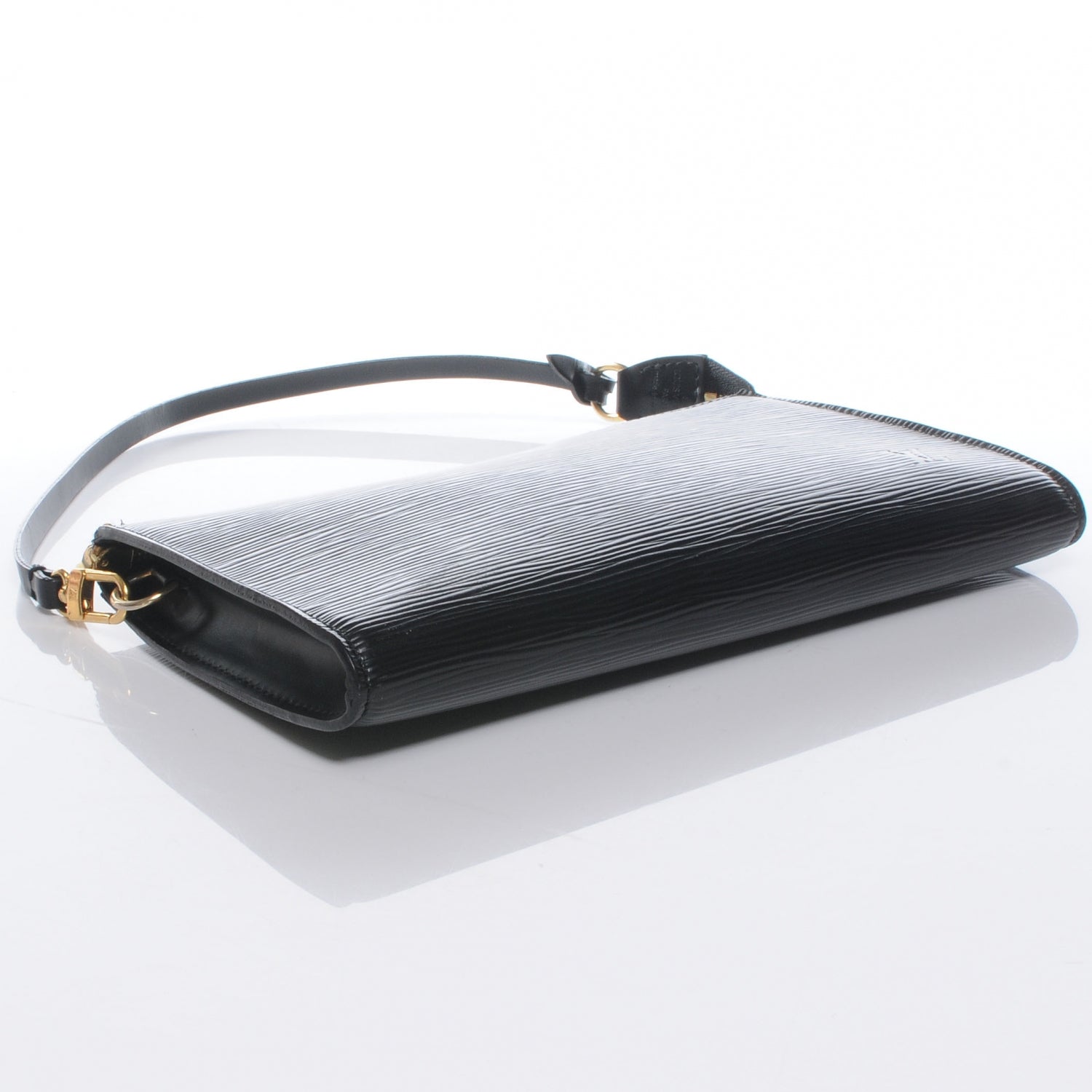 Louis Vuitton Epi Pochette Accessories 21 Black 4 of 7