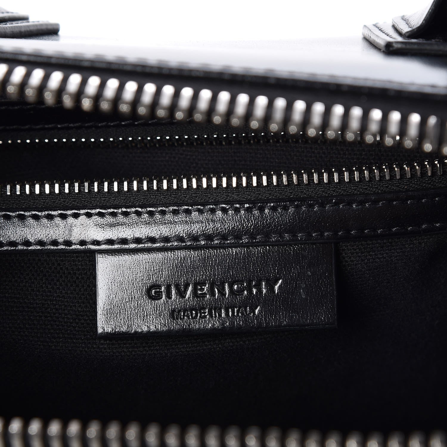 Givenchy Shiny Lord Calfskin Small Antigona Black 6 of 9
