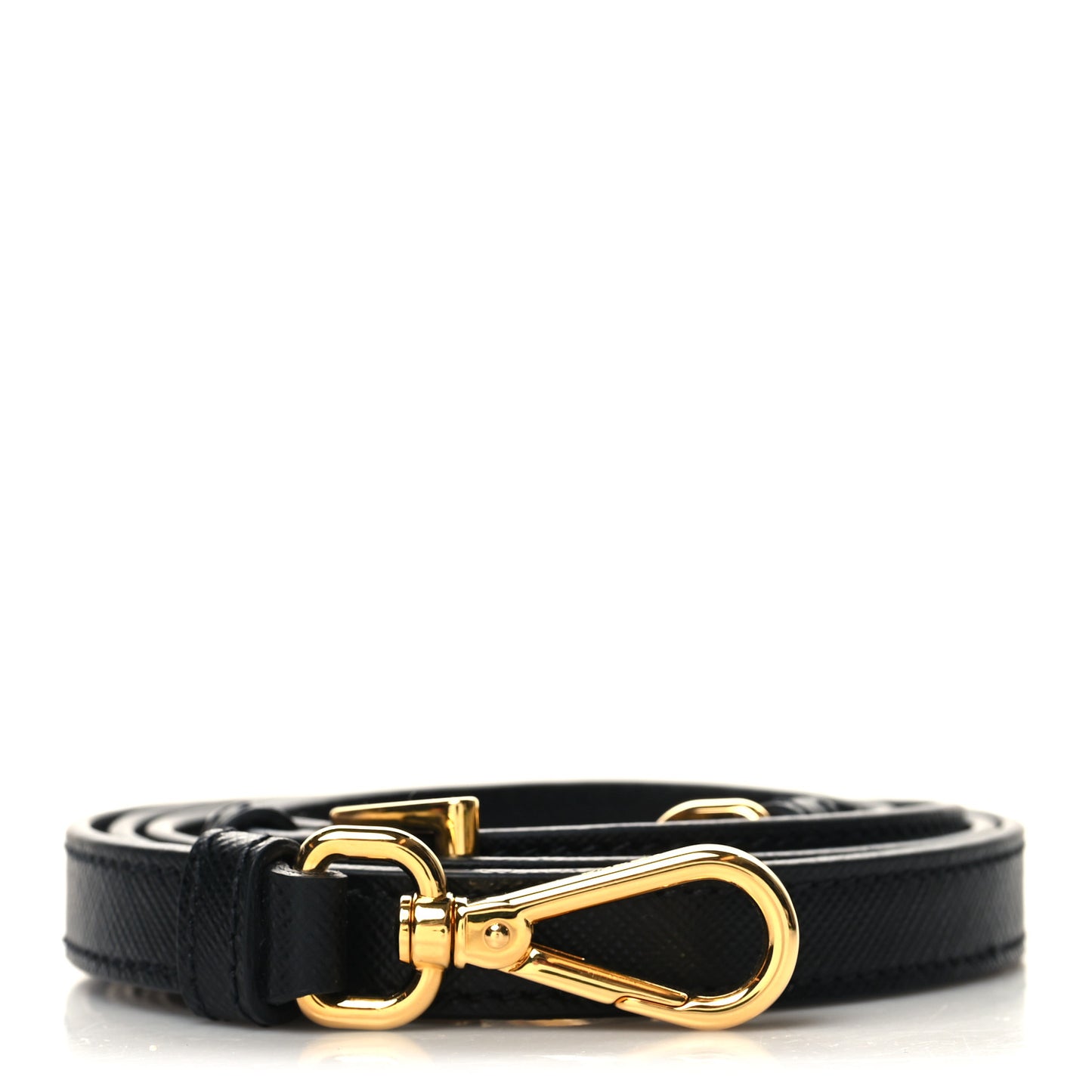 Saffiano Shoulder Strap Black