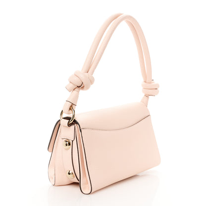 Salvatore Ferragamo Calfskin Glam Shoulder Bag Pink Lemonade 3 of 9