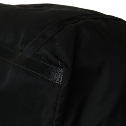 Prada Tessuto Nylon Saffiano Carry On Travel Bag Black 9 of 13