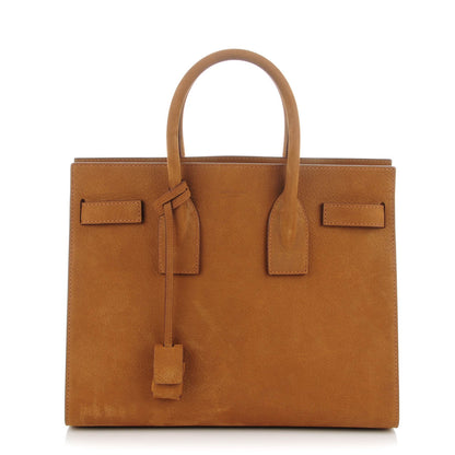Saint Laurent Nubuck Small Sac de Jour Tan 1 of 7