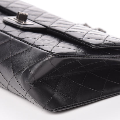 Chanel Aged Calfskin Quilted 2.55 Reissue 225 Flap Black 6 of 10