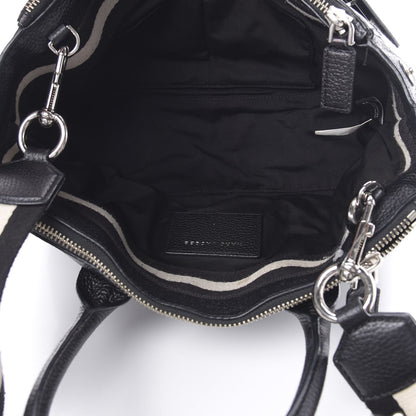 Marc Jacobs Textured Calfskin Medium Incognito Satchel Black 5 of 18