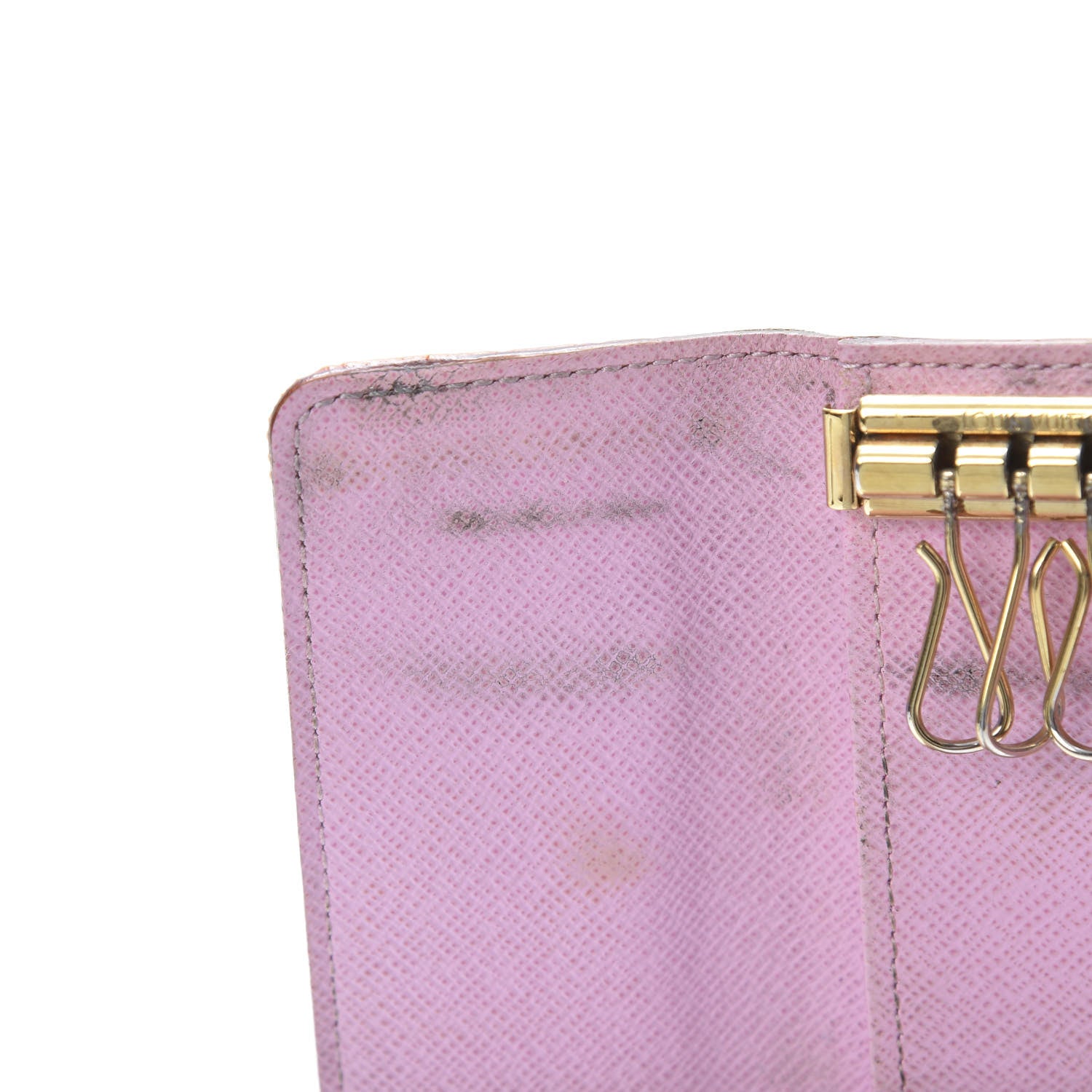 Louis Vuitton Monogram Multicolor Multicles 4 Key Holder White Litchi 8 of 12