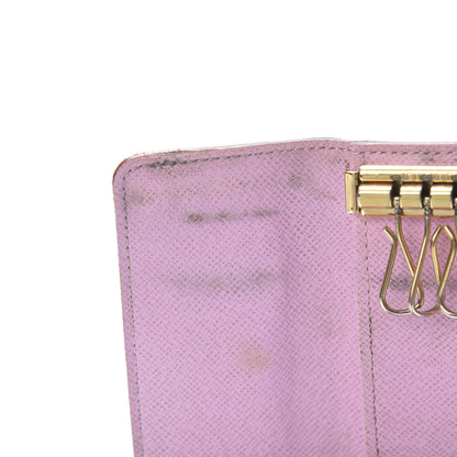 Louis Vuitton Monogram Multicolor Multicles 4 Key Holder White Litchi 8 of 12