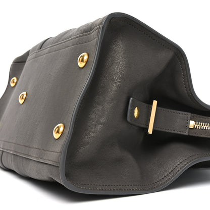 Saint Laurent Sheepskin Medium Cabas ChYc Grey 10 of 10