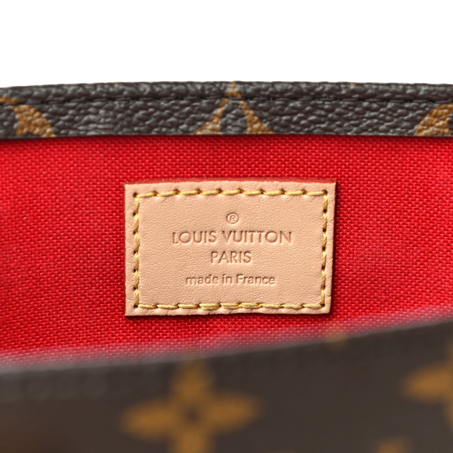 Louis Vuitton Monogram Sac Plat BB 6 of 11