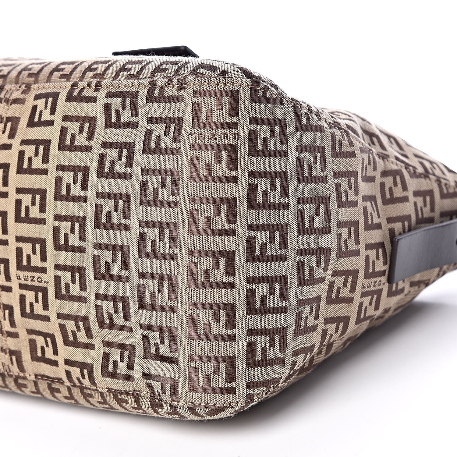 Fendi Zucchino Baguette Mogano Panna Brown 9 of 9
