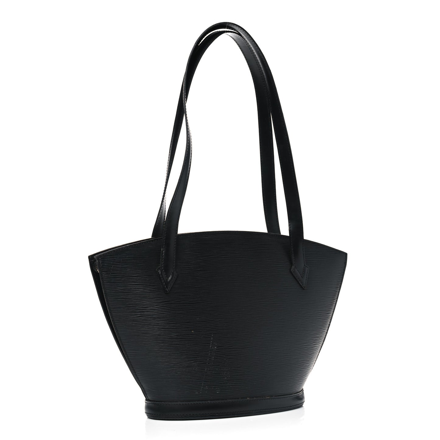 Epi Saint Jacques PM Long Straps Black