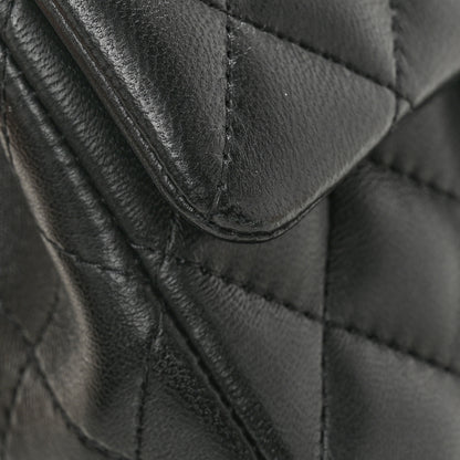 Chanel Lambskin Quilted Mini Rectangular Flap Black 12 of 14