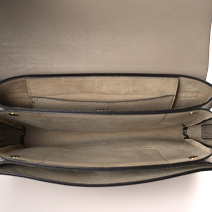 Chloe Suede Calfskin Small Faye Shoulder Bag Motty Grey 5 of 9