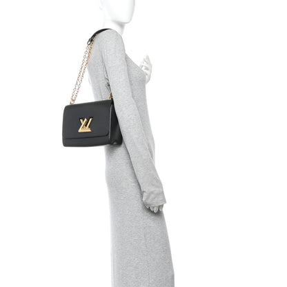 Louis Vuitton Epi Twist Shoulder Bag MM Black 2 of 11