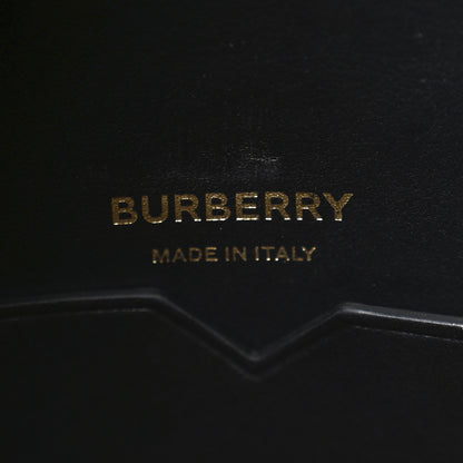 Burberry Calfskin Vintage Check Small Society Top Handle Bag Archive Beige Black 6 of 9