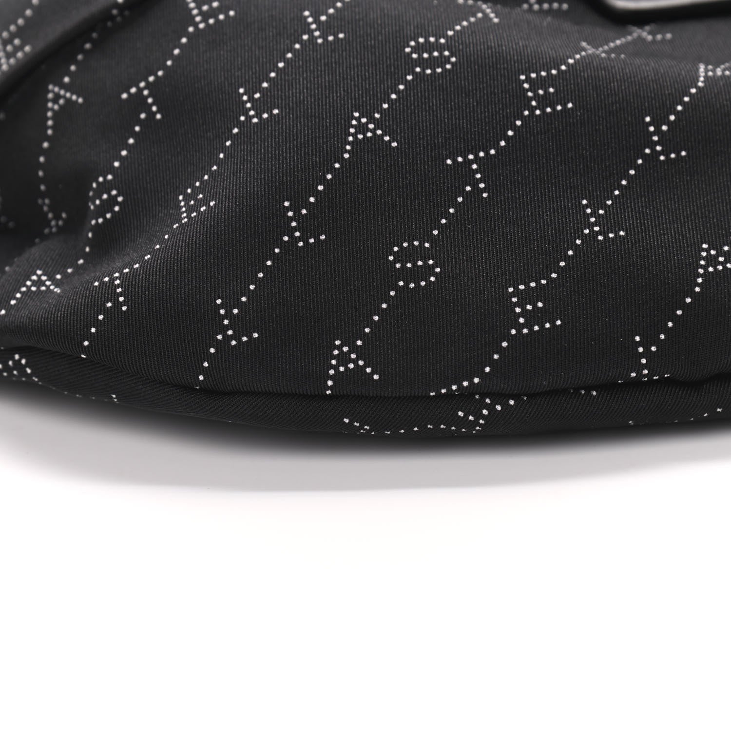 Stella McCartney Eco Padded Nylon Logo Falabella Bum Bag Black 7 of 8
