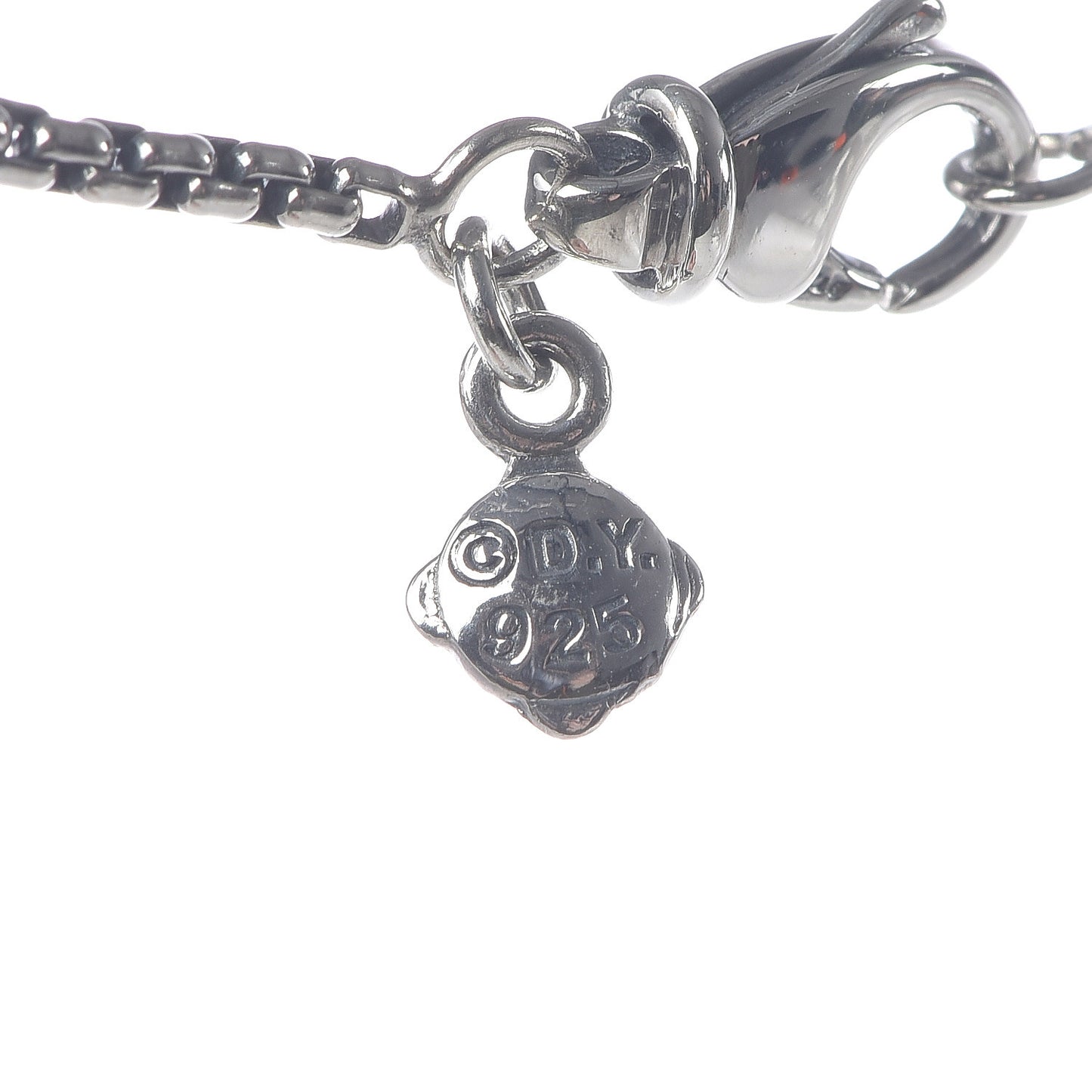 Sterling Silver Blue Topaz Diamond Briolette X Pendant Necklace