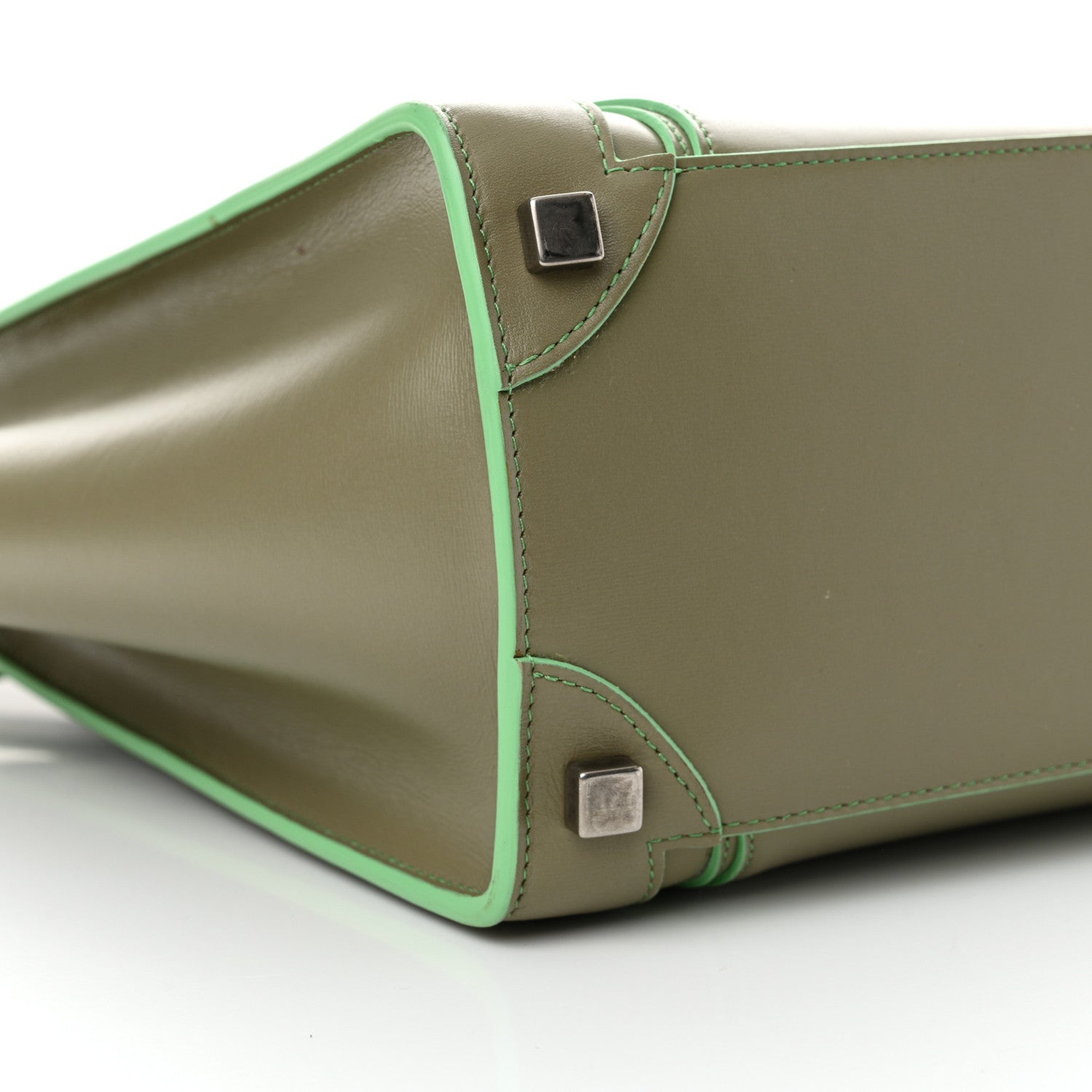 Celine Satin Calfskin Micro Debossed Luggage Light Khaki 8 of 9